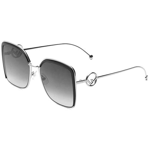 fendi ff 0294 s 807 58 9o black|Fendi FF 0294/S F IS FENDI 807/9O Sunglasses in Black.